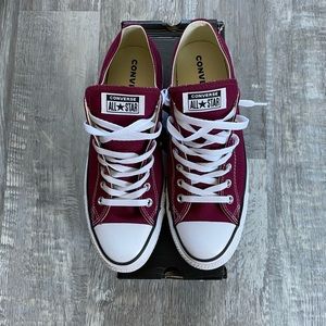Converse All-Star OX, Maroon, Size 11